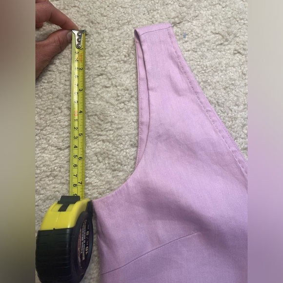 NWOT- Elegant Purple Sleeveless Dress - Picture 10 of 14